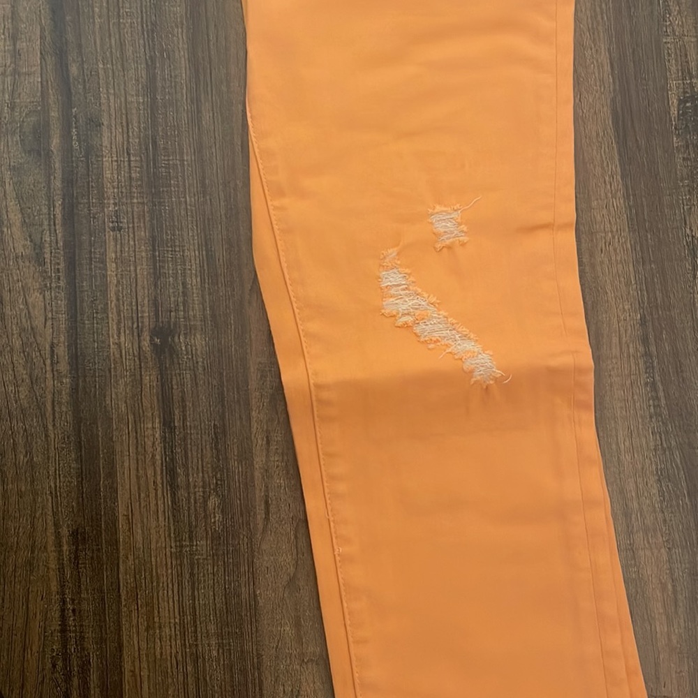 Diane Gilman peach jeans - Picture 5 of 7